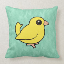 Canary Throw Pillow