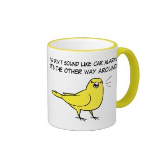 Canary VS Alarm Ringer Coffee Mug
