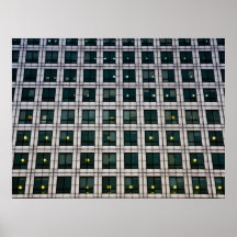 Canary Wharf  Abstract Posters