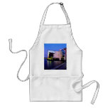 Canary Wharf at sunset Aprons