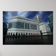 Canary Wharf Business District Posters