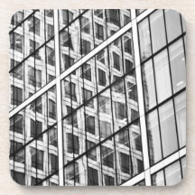 Canary Wharf London Abstract Coaster