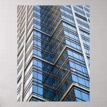 Canary Wharf  London Abstract Print