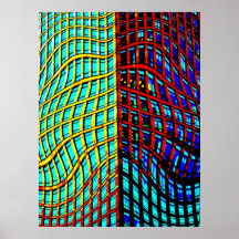 Canary Wharf London Art Posters