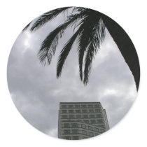 Canary Wharf, London Round Sticker