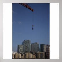 Canary wharf poster
