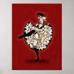 Cancan Dancer Poster