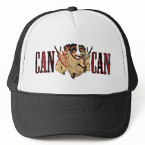 Cancan Dancers Mesh Hat