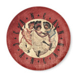 Cancan Dancers Refrigerator Magnets