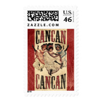 Cancan Dancers Stamps