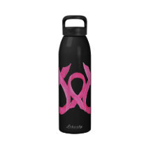 Cancer Awareness Bottle Reusable Water Bottles