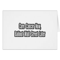 Cancer Bailout Humor Card