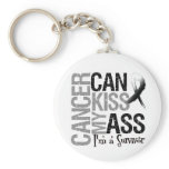 Cancer Can Kiss My Ass - Carcinoid Cancer Survivor Key Chains
