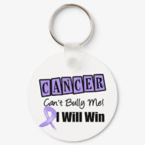 Cancer Cant Bully Me I Will Win ( Lavender) keychains