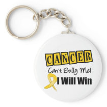 Cancer Can't Bully Me I Will Win - Neuroblastoma Keychain