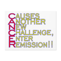 Cancer Causes postcards