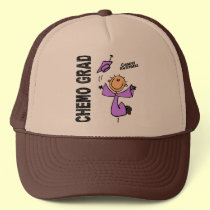 Cancer CHEMO GRAD 1 hats by awarenessgifts Cancer CHEMO GRAD 1 hats
