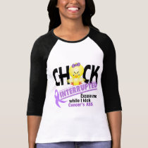 Cancer Chick Interrupted 2 t-shirts