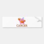 Cancer Crab bumper stickers