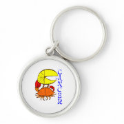 Cancer Crab keychain