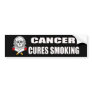 Cancer Cures Sking Bumper Sticker