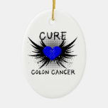 Cáncer de colon de la curación ornamento para reyes magos