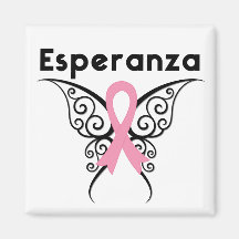 Cancer de Mama - Esperanza Fridge Magnets