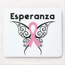Cancer de Mama - Esperanza mousepads by cancerapparel Cancer de Mama - Esperanza mousepads