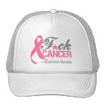 Cáncer de pecho de la cogida gorras