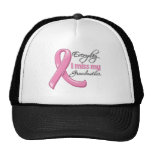 Cáncer de pecho diario de Srta. My Grandmother de  Gorros Bordados