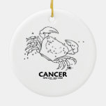 Cáncer el cangrejo (21 de junio - 22 de julio) adorno de reyes