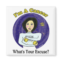 Cancer Excuse Magnet by Victoreeah Cancer Excuse Magnet