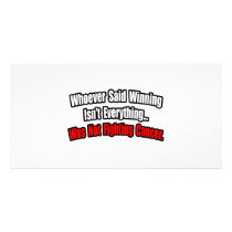 Cancer Fighting Quote Picture Card