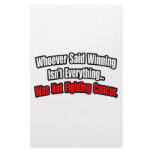 Cancer Fighting Quote Stationery Paper