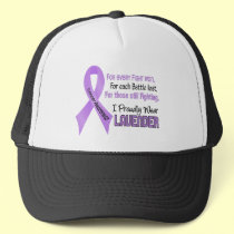 Cancer For Every…..I Proudly Wear Lavender 1 hats by awarenessgifts Cancer For Every…..I Proudly Wear Lavender 1 hats