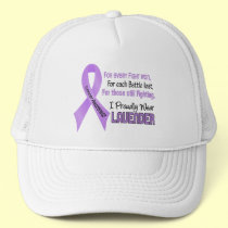 Cancer For Every…..I Proudly Wear Lavender 1 hats by awarenessgifts Cancer For Every…..I Proudly Wear Lavender 1 hats