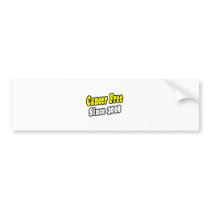 Cancer Free Since 2008 bumper stickers by cancersurvivorshirts Cancer Free Since 2008 bumper stickers