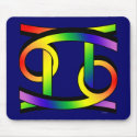 Cancer & Gemini GLBT mousepads