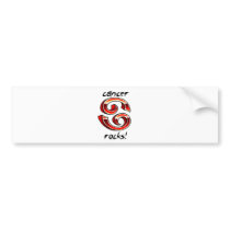 Cancer Horoscope design! bumper stickers