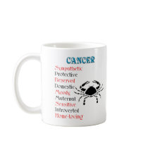 Cancer Horoscope Zodiac Sign mugs by all_items Cancer Horoscope Zodiac Sign mugs