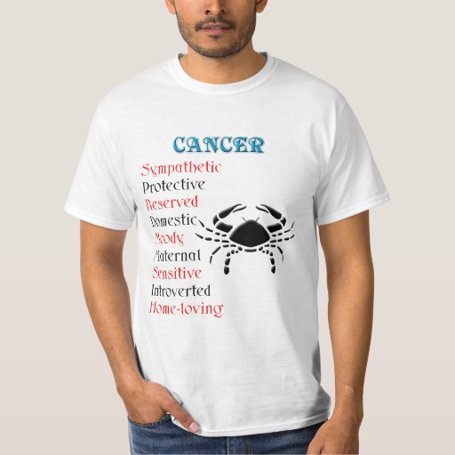 cancer astrology shirt