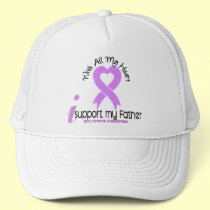 CANCER I Support My Father hats by awarenessgifts CANCER I Support My Father hats