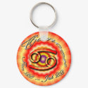CANCER Jun 22 - Jul 22 keychains