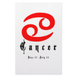 Cancer, June 21 - July 22 Personalized Stationery