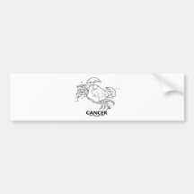 Cancer (June 21st - July 22nd) Bumper Stickers