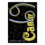 Cancer - June 22 to July 22 Greeting Card