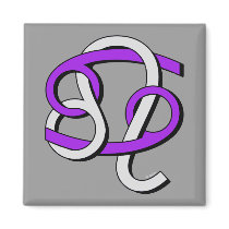 Cancer & Leo PGy magnets by AtlasShrugging Cancer & Leo PGy magnets