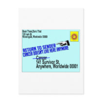 Cancer No More postcards by goldnsun Cancer No More postcards