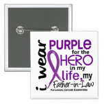 Cáncer pancreático para mi héroe mi suegro 2 pin