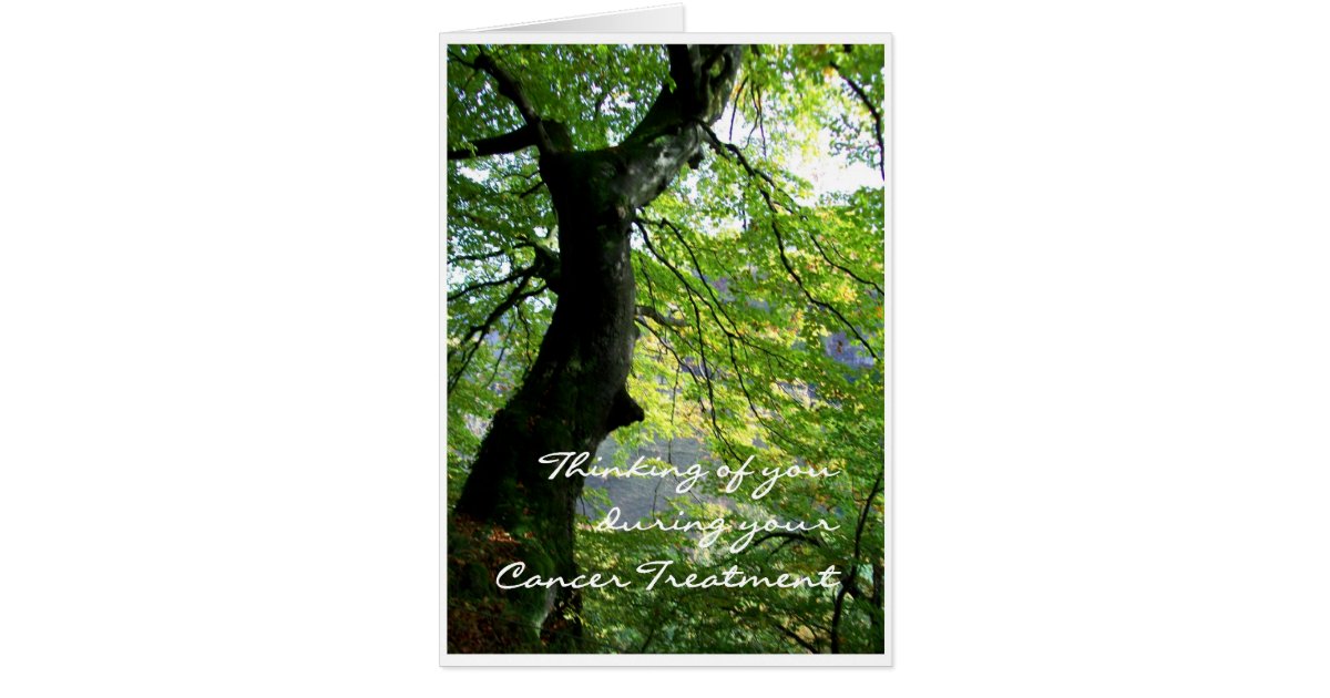 Cancer Patient 'Thinking of You' of you card  Zazzle
